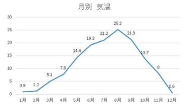 気温 (°C)