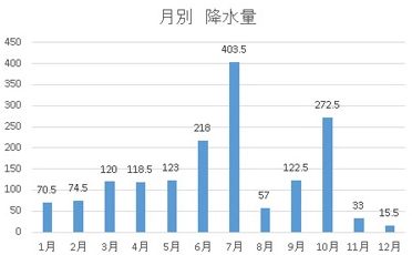 降水量 (mm)